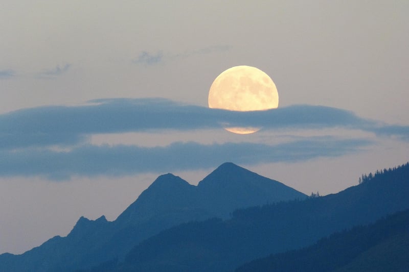 Mysterious moon